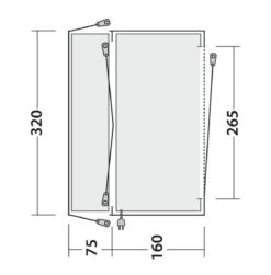 Outwell Lakecrest Drive Away Awning -Outdoor Gear Store 111166 lakecrest drawing floorplan3