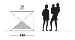 Outwell Formby Beach Shelter -Outdoor Gear Store 111229 beach shelter formby drawing other5
