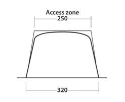 Outwell Touring Shelter -Outdoor Gear Store 111254 touring shelter drawing other5