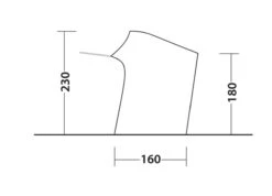 Outwell Lounge Tent Connector L (2023) -Outdoor Gear Store 111341 lounge tent connector l drawing other4
