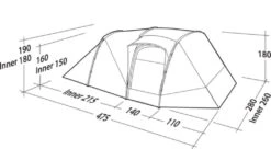 Robens Double Dreamer 5 Tent (2023) 25 Robens Double Dreamer 5 Tent (2023) -Outdoor Gear Store 130279 double dreamer 5 drawing perspective2