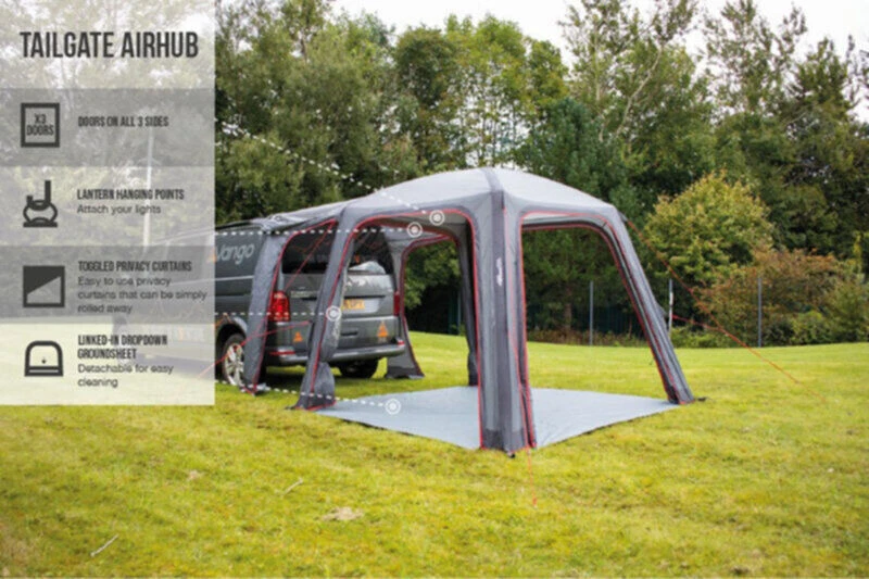 Vango Airbeam Vango Tailgate Airhub Low Awning (2022) 6 Vango Airbeam Vango Tailgate Airhub Low Awning (2022) - Image 4