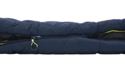 Outwell Camper Lux "R" Sleeping Bag Deep Blue (2023) -Outdoor Gear Store 230393 camper lux right side zipper feature photo5
