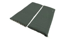 Outwell Camper Lux Double Sleeping Bag - Forest Green (2023) 11 Outwell Camper Lux Double Sleeping Bag - Forest Green (2023) -Outdoor Gear Store 230394 camper lux double feature photo4