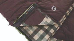 Outwell Camper Supreme "L" Sleeping Bag -Outdoor Gear Store 230395 camper supreme left side zipper feature photo11