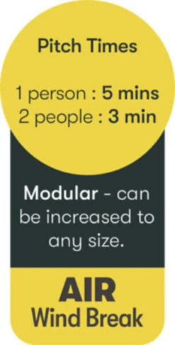 Quest Falcon Air Shield 500 - 3 Panels (2022) -Outdoor Gear Store a1038 9 midsize