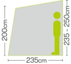 Quest Falcon Air 325 Porch Awning (2022) -Outdoor Gear Store a3502a 6 midsize