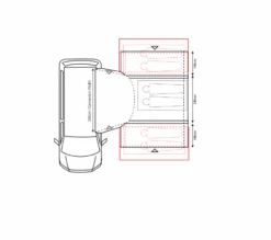 Outdoor Revolution Cayman Combo PC Air Mid Awning (210-255cm) -Outdoor Gear Store cayman combo floor 1