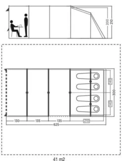 Coleman Castle Pines 4L Blackout Tent (2022) -Outdoor Gear Store col fp 2000037066 castle pines 4l