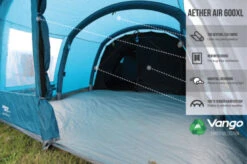 Vango Airbeam Vango Aether Air 600XL Tent (2022) 19 Vango Airbeam Vango Aether Air 600XL Tent (2022) -Outdoor Gear Store earth collection airbeam infographics call outs7
