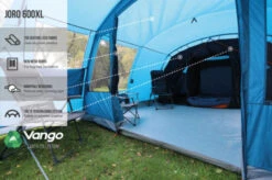 Vango Joro Poled 600XL Tent (2022) -Outdoor Gear Store earth collection poled infographics call outs3