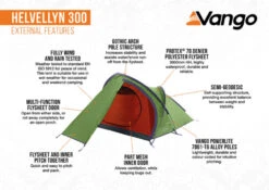 Vango Helvellyn 300 Tent (2022) -Outdoor Gear Store helvellyn 300