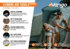 Vango Airbeam Vango Lismore Air 700DLX Tent Package (2023) 17 Vango Airbeam Vango Lismore Air 700DLX Tent Package (2023) -Outdoor Gear Store lismore air 700dlx package2