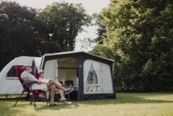 Vango Airbeam Vango Riviera Air 390 Elements All Season Caravan Awning (2023) -Outdoor Gear Store riv air 390 eas 8