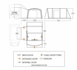 Vango Airbeam Vango Galli III Air Tall Awning (2022) -Outdoor Gear Store screenshot 2023 06 18 at 13.17.36