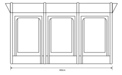 Outdoor Revolution Sportlite Air 400 Caravan Awning -Outdoor Gear Store sportlite 400 flr