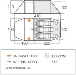 Outdoor Gear Store -Outdoor Gear Store vango 2020 tents floorplan scafell 300