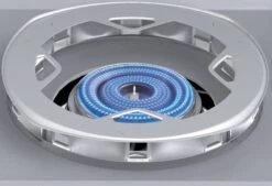 Campingaz 400-SG Series Two Burner Stove & Grid -Outdoor Gear Store xcelerate burner image